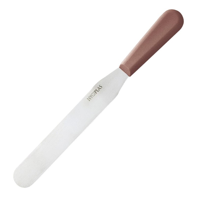 Couteau spatule droit  Hygiplas marron 20.5cm FS